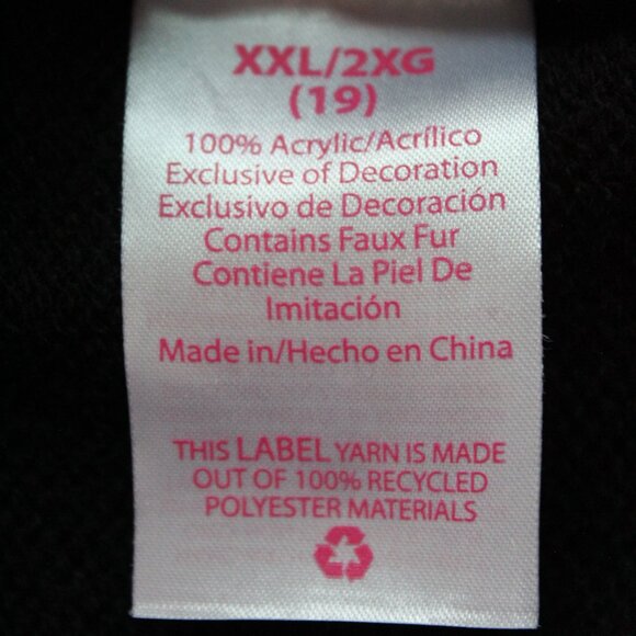 No Boundaries Santas Favorite Embellished Christmas Sweater Size XXL - Picture 7 of 8